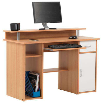 Alphason Albany Workstation in Beech (AW12362-BC)